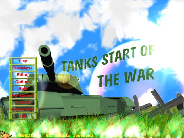 FreeGamia Tanks Start Of The War