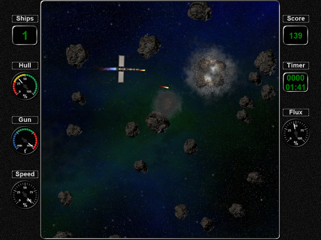 FreeGamia Asteroid Flux
