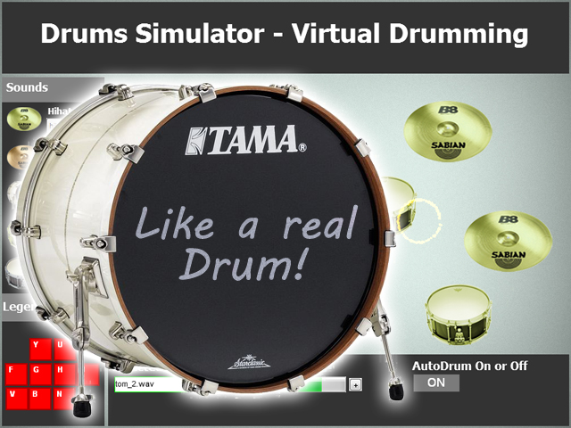FreeGamia Drums Simulator